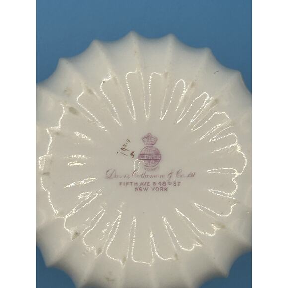 Minton Chartwell Bone China Teapot Floral Swirl Vintage Discontinued Pattern MCM - Picture 6 of 10